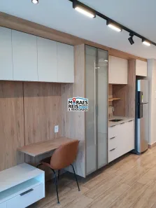 Apartamento com 1 Quarto para alugar, 24m² no Brooklin Paulista, São Paulo