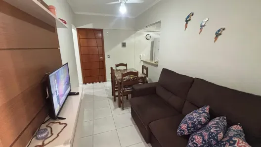 Apartamento com 1 Quarto para alugar, 42m² no Guilhermina, Praia Grande