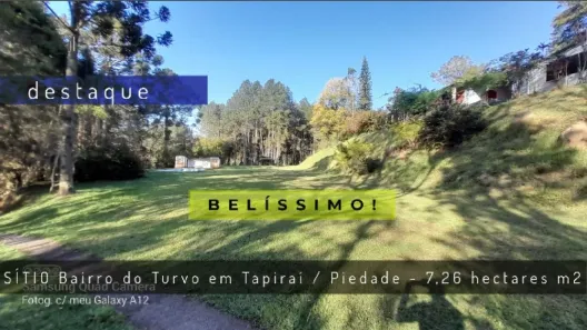 Fazenda/Sítio à venda, 72600m² no , Tapiraí