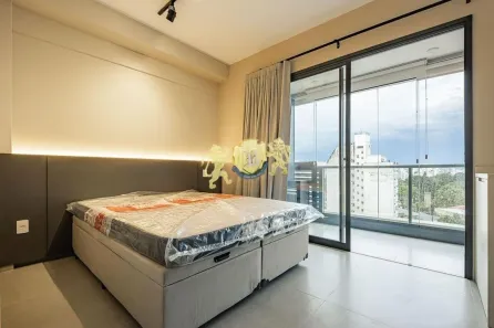 Flat com 1 Quarto para alugar, 30m² no Pinheiros, São Paulo