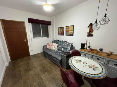 Apartamento com 1 Quarto à venda, 47m² no Gonzaga, Santos