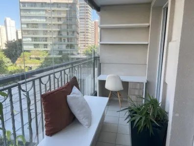Apartamento com 1 Quarto para alugar, 48m² no Vila Nova Conceição, São Paulo