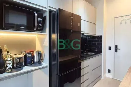 Apartamento com 1 Quarto para alugar, 27m² no Moema, São Paulo