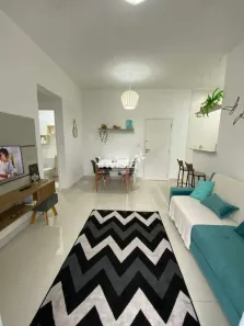 Apartamento com 1 Quarto para alugar, 55m² no Gonzaga, Santos