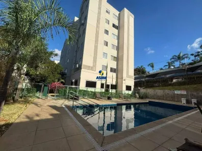 Apartamento com 2 Quartos para alugar, 48m² no Cabral, Contagem