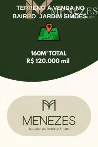 Lote/Terreno à venda, 160m² no Jardim Simões, Franca
