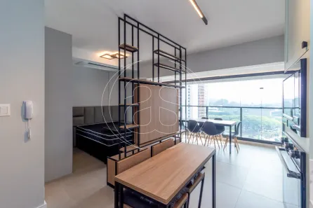 Apartamento com 1 Quarto para alugar, 40m² no Indianópolis, São Paulo