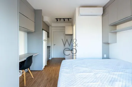 Apartamento com 1 Quarto para alugar, 39m² no Santo Amaro, São Paulo