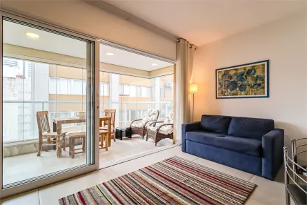 Apartamento com 1 Quarto para alugar, 50m² no Consolação, São Paulo