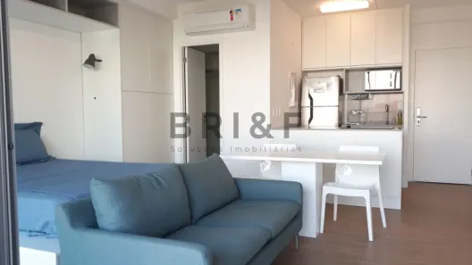 Apartamento com 1 Quarto para alugar, 43m² no Brooklin Paulista, São Paulo
