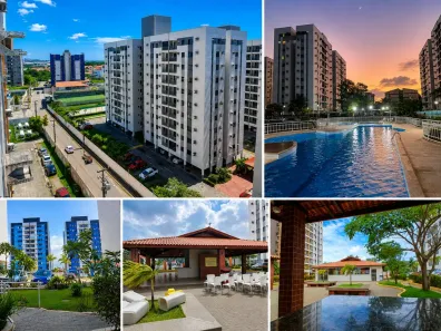 Apartamento com 3 Quartos para alugar, 77m² no Calhau, São Luís