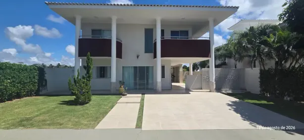 Casa de Condomínio com 5 Quartos para alugar, 407m² no Alphaville (Abrantes), Camaçari