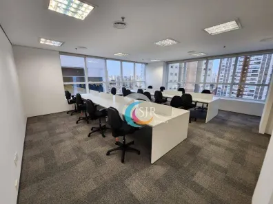 Sala Comercial para alugar, 110m² no Cidade Monções, São Paulo