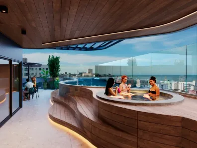 Flat com 1 Quarto à venda, 23m² no Cabo Branco, João Pessoa