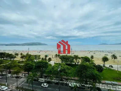 Apartamento com 3 Quartos para alugar, 147m² no Gonzaga, Santos