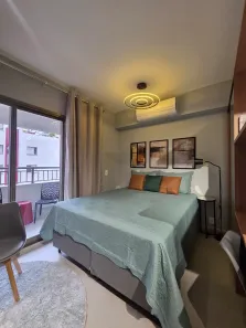Apartamento com 1 Quarto para alugar, 27m² no Perdizes, São Paulo