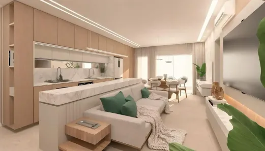 Apartamento com 3 Quartos à venda, 85m² no Barreiros, São José