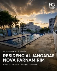 Apartamento com 2 Quartos à venda, 45m² no Nova Parnamirim, Parnamirim