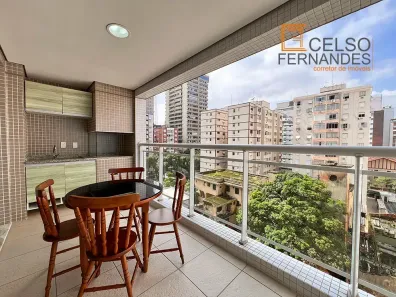 Apartamento com 3 Quartos à venda, 100m² no José Menino, Santos