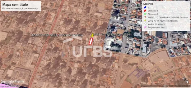 Lote/Terreno à venda, 750m² no Setor Bueno, Goiânia