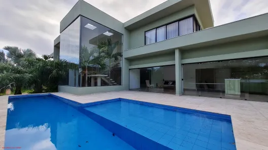 Casa de Condomínio com 4 Quartos para venda ou aluguel, 570m² no Busca Vida (Abrantes), Camaçari
