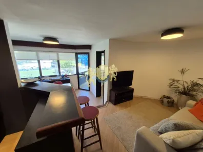 Flat com 1 Quarto para alugar, 48m² no Cidade Monções, São Paulo