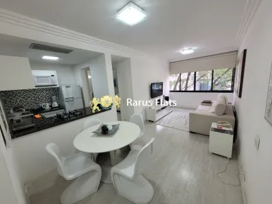 Flat com 1 Quarto para alugar, 45m² no Itaim Bibi, São Paulo