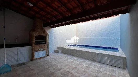 Casa com 3 Quartos à venda, 124m² no Guilhermina, Praia Grande