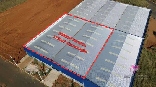 Galpão/Depósito/Armazém para alugar, 1700m² no Loteamento Industrial Anhanguera, Leme