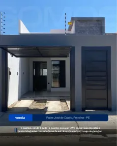 Casa com 3 Quartos à venda, 100m² no Dom Avelar, Petrolina