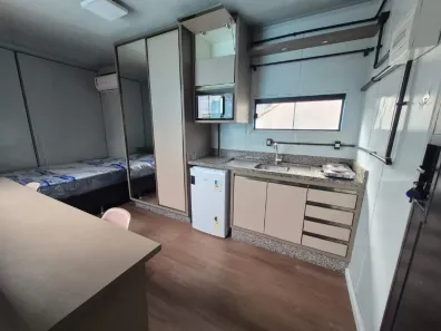 Apartamento com 1 Quarto para alugar, 18m² no Itacorubi, Florianópolis