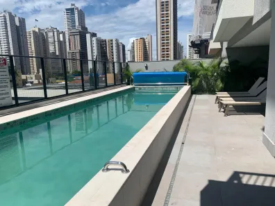 Flat com 1 Quarto à venda, 46m² no Setor Bueno, Goiânia