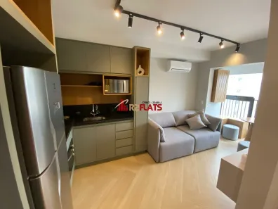 Flat com 1 Quarto para alugar, 30m² no Indianópolis, São Paulo