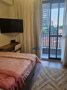Apartamento com 1 Quarto para alugar, 24m² no Consolação, São Paulo