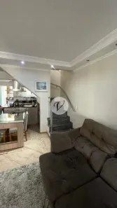 Sobrado com 3 Quartos à venda, 125m² no Vila Alzira, Santo André