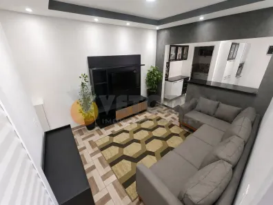 Casa de Condomínio com 1 Quarto à venda, 46m² no Balneário Gardem Mar, Caraguatatuba