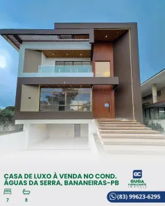 Casa de Condomínio com 7 Quartos à venda, 550m² no , Bananeiras