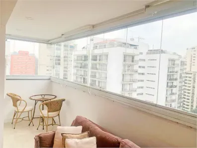 Apartamento com 3 Quartos para venda ou aluguel, 145m² no Indianópolis, São Paulo