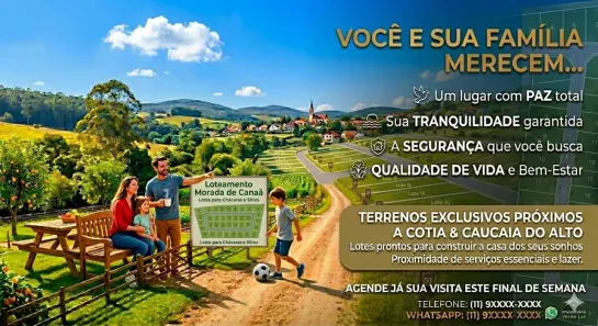 Lote/Terreno à venda, 500m² no Centro (Caucaia do Alto), Cotia