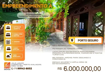 Casa com 12 Quartos à venda, 700m² no Centro, Porto Seguro