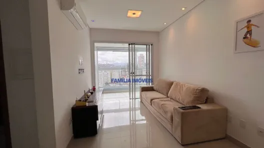 Apartamento com 2 Quartos para alugar, 87m² no Pompéia, Santos