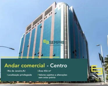 Imóvel Comercial para alugar, 457m² no Cidade Nova, Rio de Janeiro
