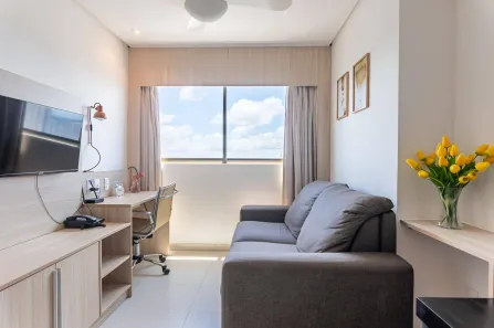 Apartamento com 1 Quarto para alugar, 35m² no Boa Viagem, Recife