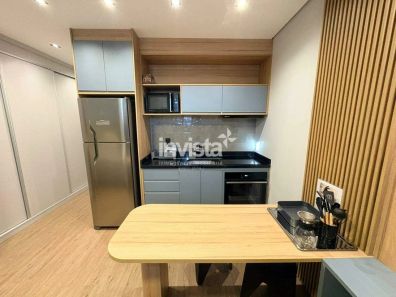 Apartamento com 1 Quarto à venda, 28m² no Pompéia, Santos