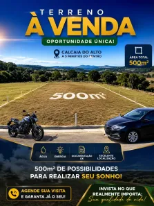Lote/Terreno à venda, 500m² no Centro, Cotia