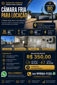 Galpão/Depósito/Armazém para alugar, 500m² no , Macaíba