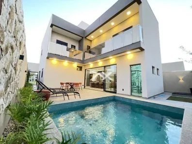 Casa de Condomínio com 3 Quartos à venda, 288m² no Residencial Villa de León, Piratininga