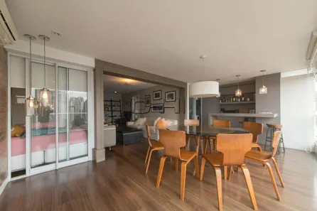 Apartamento com 3 Quartos para alugar, 138m² no Brooklin Paulista, São Paulo