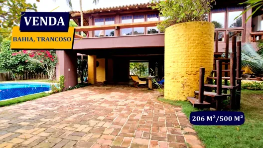 Casa de Condomínio com 3 Quartos à venda, 206m² no Trancoso, Porto Seguro
