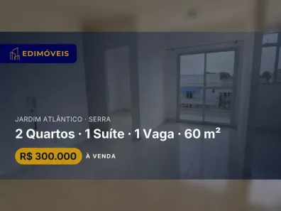 Apartamento com 2 Quartos à venda, 60m² no Jardim Atlântico, Serra